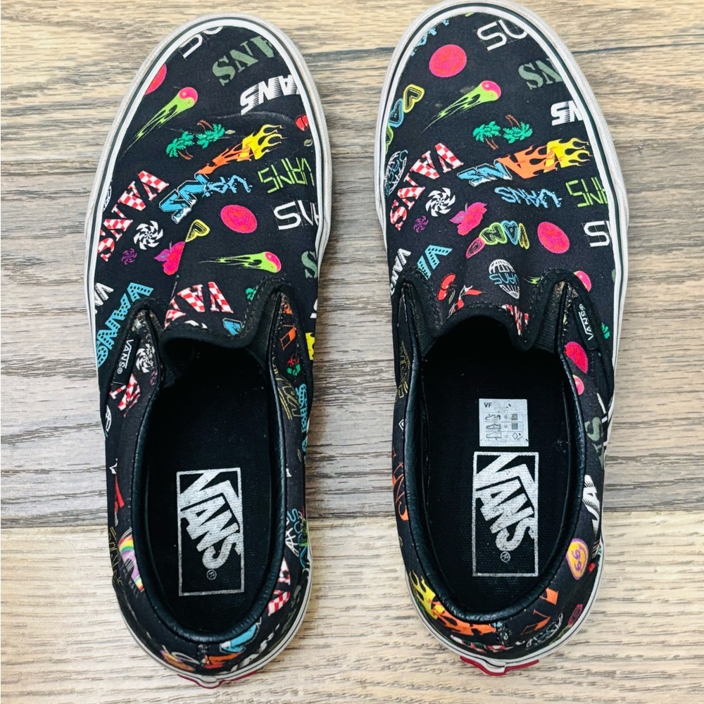*Vans Off-the-Wall multi-logo sneakers 8.5 - Picture 3 of 7